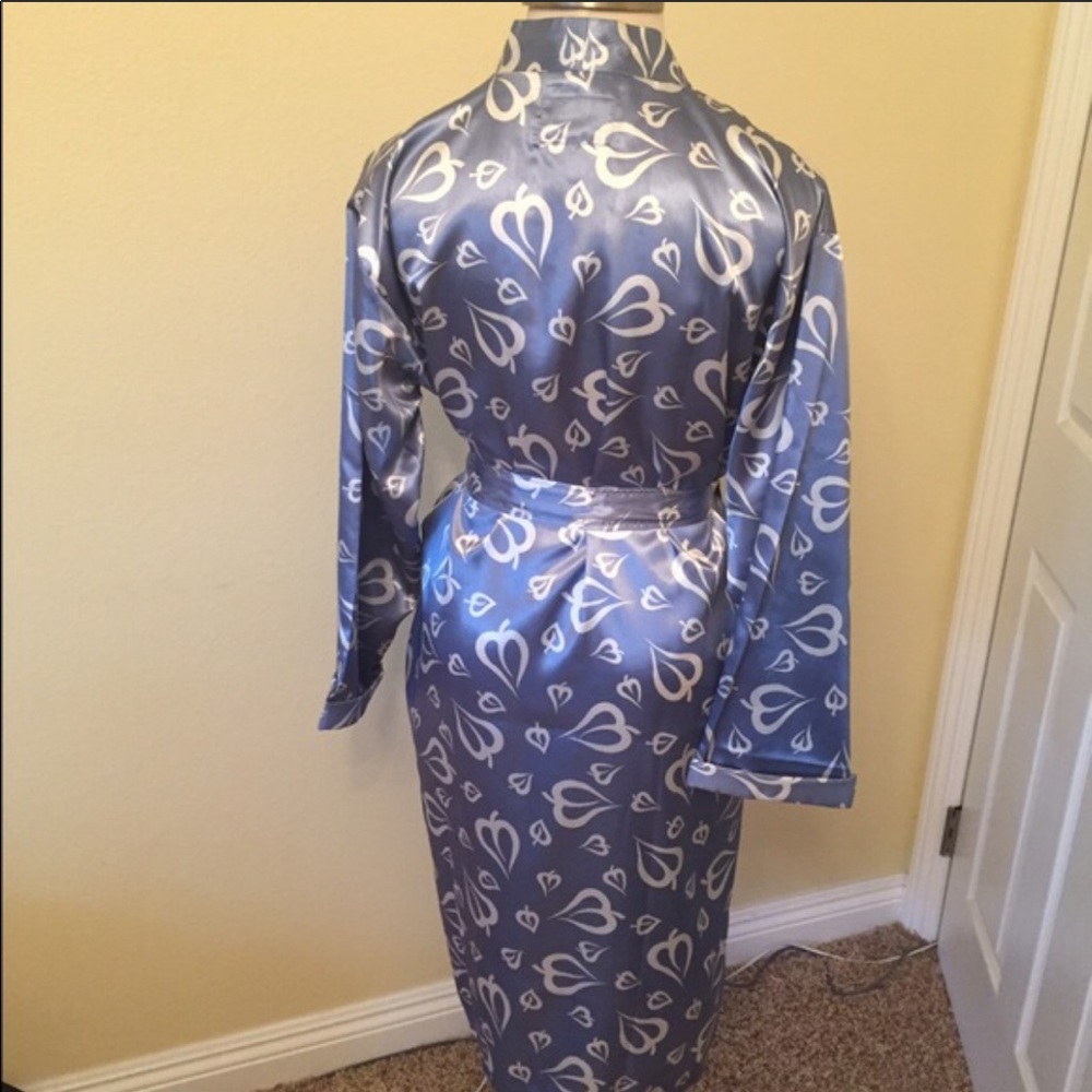 Blue robe with hearts - Picture 4 of 4